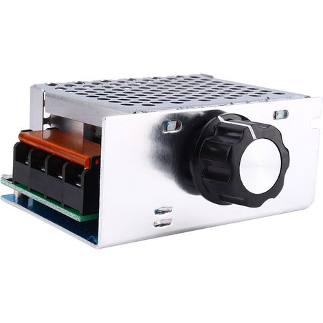 Contrôleur de vitesse SCR puissant de 4000 W, 220 V CA, pour moteurs avec régulateur de tension électronique (1/5)