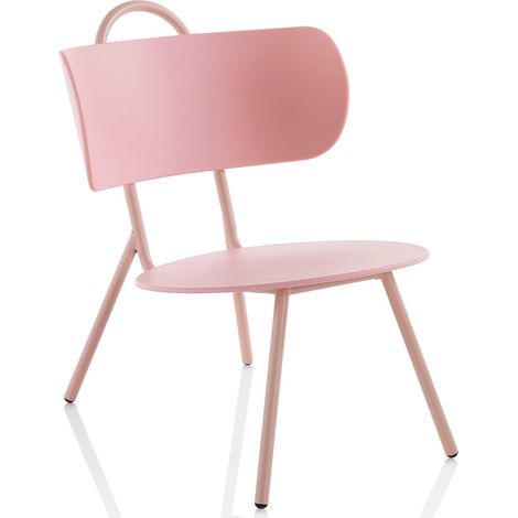 Fauteuil FLERS rose