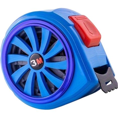 Mètre ruban en acier rétractable 3-10 m, étanche, autobloquant (1/5)
