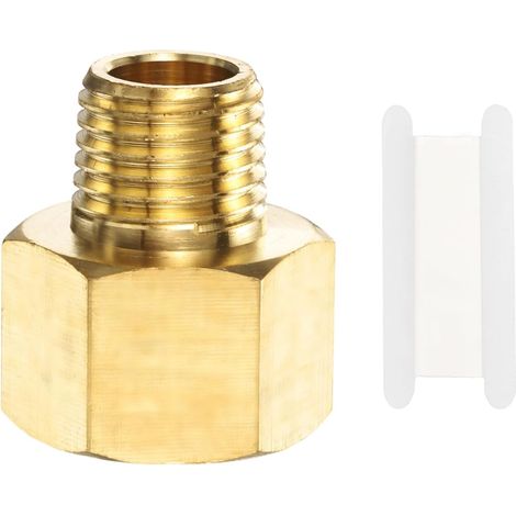 Raccord De Tuyau En Laiton 1/4" NPT Mâle À 3/8" NPT Femelle (1/5)