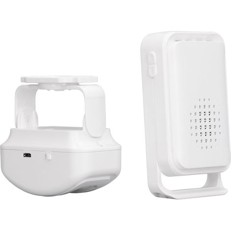 Drahtlose Türklingel mit Infrarot-Bewegungsmelder, Sensor-Türklingel, 5V Micro-USB-Sicherheitsalarm (1/5)