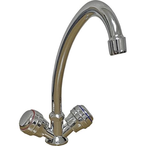 Kippen 5022AX - Rubinetto Monoforo per Lavello da Cucina Modello "Glamour"