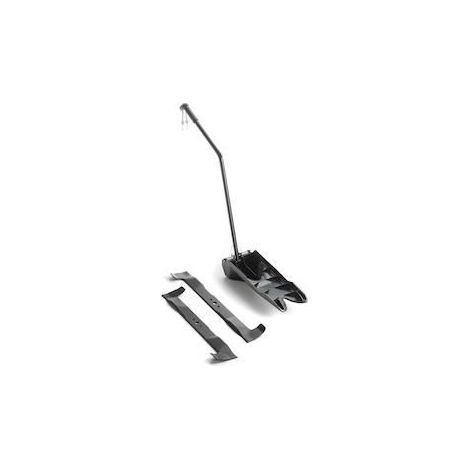 Kit lames 122 cm et bouchon mulching tracteur tondeuse Stiga