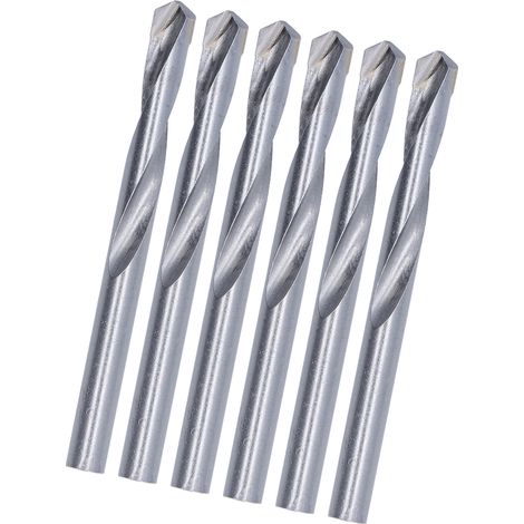 Foret hélicoïdal 10 pièces, queue droite, carbure de tungstène, fraise à graver, diamètre 8 mm (1/5)