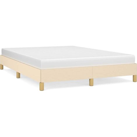 Giroletto senza Materasso Crema 140x200 cm in Tessuto vidaXL (1/5)