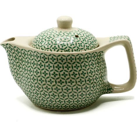 Petite Théière aux Herbes - Mosaïque Verte- Vendu par 1 (1/3)