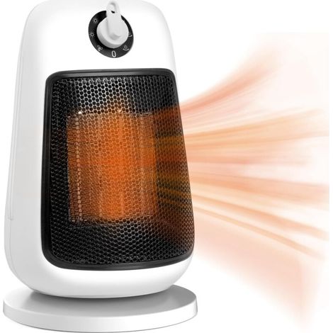 BEBUSINGOTO 1500W Heizlüfter, Mini-Heizlüfter, sparsamer Elektroheizer, Badezimmerheizung, Schlafzimmer