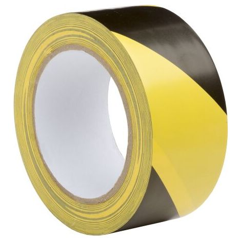 ruban adhA sif bicolore jaune noir mm 50x33 mt travaux de construction en cours