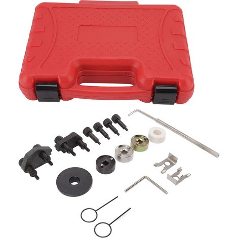 Ortviai Kit d’outils de calage moteur pour VW/Audi 1.8/2.0 TSI/TFSI EA888 – Acier trempé, 17 pièces