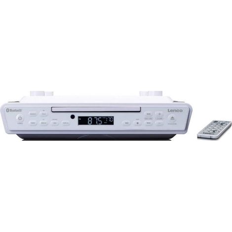 Lenco KCR-150 Radio da cucina e lettore CD, colore White (1/5)