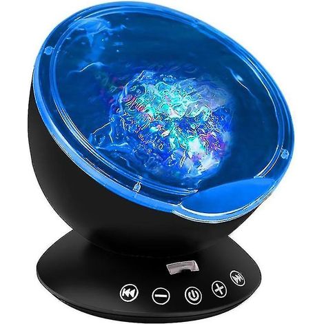 Lampe de projecteur Med Hgtalare - Noir (1/5)