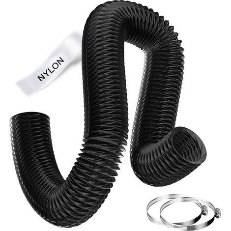 Condotto di ventilazione da 75 mm, 3 m - Tubo flessibile in nylon (1/5)