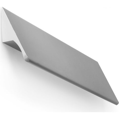 Asa de aluminio con acabado anodizado mate, dimensiones:200x44x19mm y entrepuntos:160mm - (1/4)