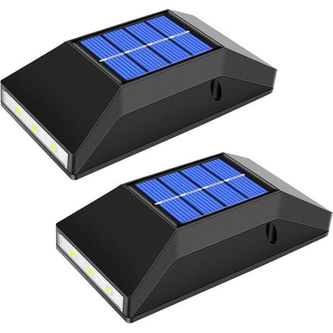 1 unità Applica Solare Led Impermeabile di Sicurezza Giardino Lampada Solare all'Aperto del Led Per la Decorazione Di Patio E Piscina all'Muro (1/5)