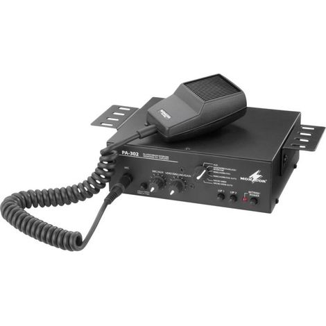 Monacor PA-302 Amplificateur ELA 14 W 1 canal (1/2)