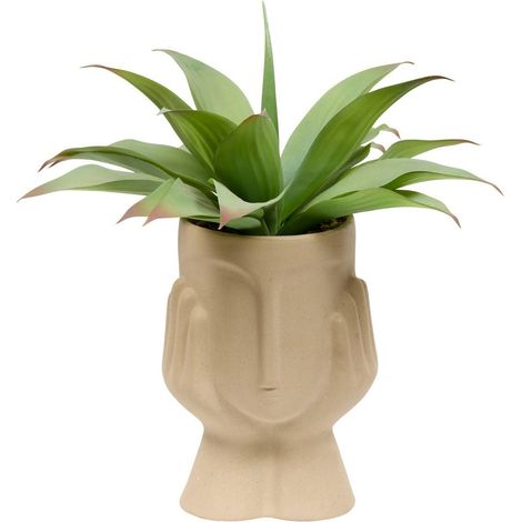 Pianta di agave artificiale sien h48cm - Atmosphera créateur d'intérieur