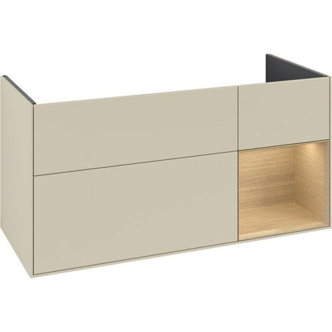 Villeroy & Boch F070PCHJ Armoire sous-lavabo Finion F07 (1/2)