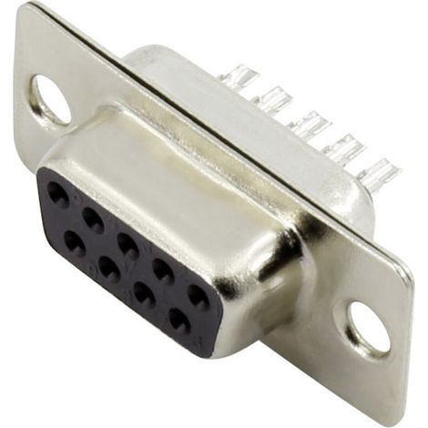 Connfly DS1033-15FBNSISS-CT D-SUB Buchse 180 ° Polzahl: 15 Löten 1 St.