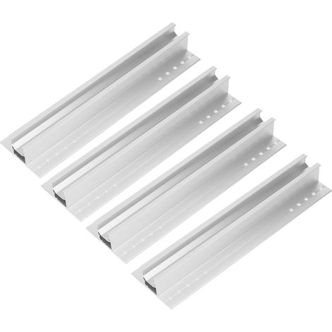 4er-Set Solarmodul-Halterungsset aus Aluminiumlegierung, 300 mm, korrosionsbeständig, für die Dachmontage (1/5)