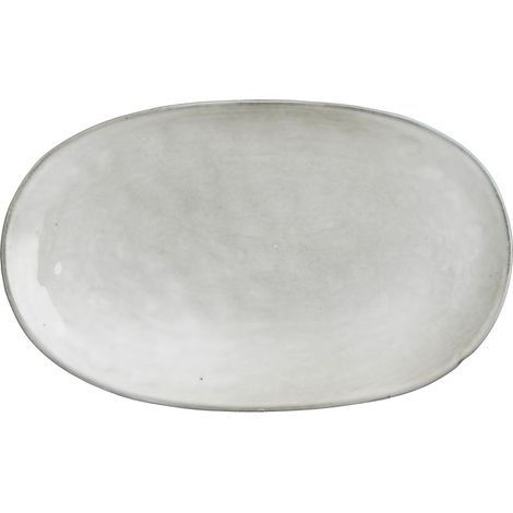 Mica Platte Tabo grau, 35,5 x 21,5 x 4,5 cm Deko-Accessoires