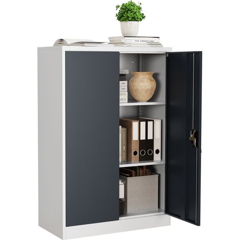 Gabinete de acero bloqueable Malivo 3-fold 120x80x40 - VCM