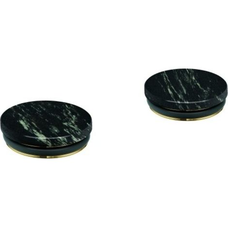 Einlagen Atrio Private Coll. 48457 Vanilla Noir Caesarstone chrom (1/2)