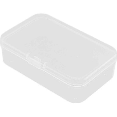 Boîte rectangulaire transparente en PP,emballage vide pour pièces détachées,outils et accessoires de réparation téléphone portable