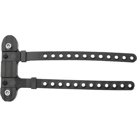 Sollbry Base adaptadora universal para portabidón de bicicleta, soporte de montaje sin orificios para portabidón de bicicleta, accesorio de ciclismo con correa antideslizante. (1/4)
