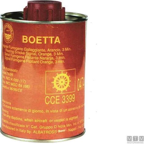 Boetta fumogena galleggiante