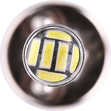 Paire d'ampoules LED H3 4014 blanches pour phares antibrouillard DRL auto 12V CC (1/5)