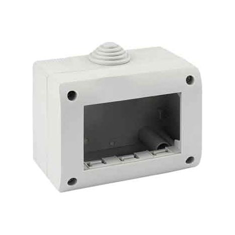 CAJA EMPOTRADA PARA APARATOS IP40 'EASY' 3 PUESTOS