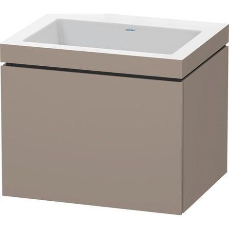 Ensemble lavabo L-CUBE 600x480mm 1 tiroir coulissant o HL we ma ES NB milieu