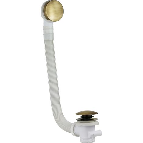 Colonna di scarico bronzo antico universale per vasca da bagno Vicario 1011/120.02  Bronzo