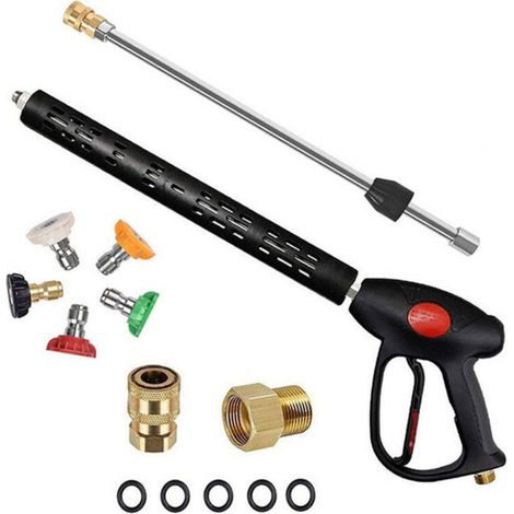 Pistolet à eau haute pression M22-14 pour le lavage de voiture, pistolet à eau multifonctionnel 3 en 1 pour une utilisation domestique (1/2)