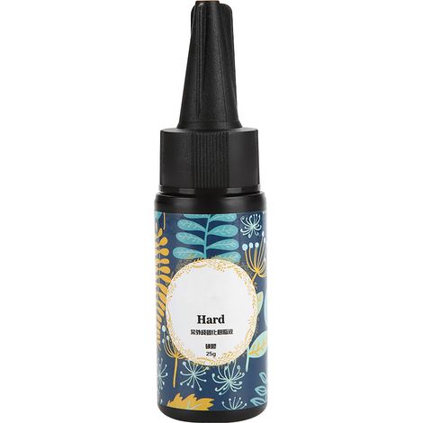 Résine UV époxy solaire gel transparent colle auto-durcissante pour création de bijoux DIY (25g) (1/5)