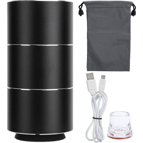 Machine à emballer sous vide portable mini avec câble USB - Appareil de scellage ménager compact noir (1/5)