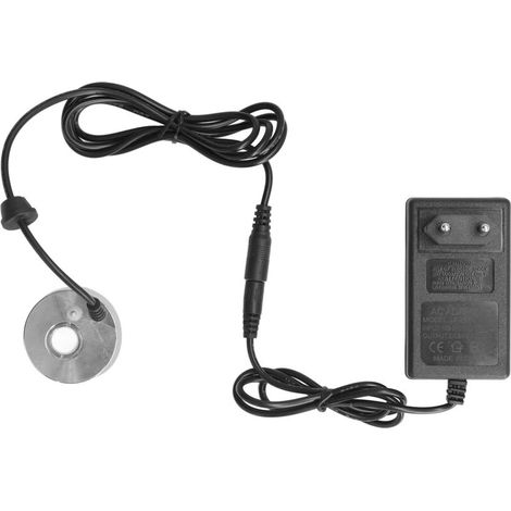 Générateur de Brume Ultrasonique en Alliage d'Aluminium pour Bassin, Aquarium et Décoration Intérieure - 110‑240V EU Plug (1/5)