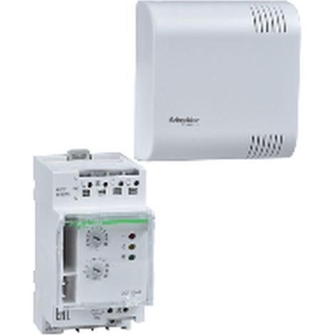 Termostato TH4 de la marca THERMOSTAT con sonda de ambiente y control digital.