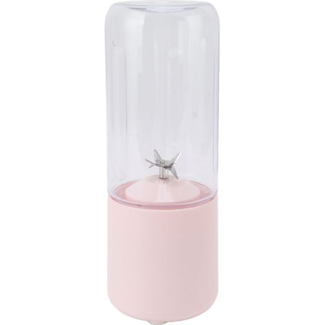 Mixeur Portable 500ml Mini Blender Personnel pour Smoothies et Shakes, Rechargeable USB, Lames à 6 Lames, Sport et Voyage, Rose (1/5)