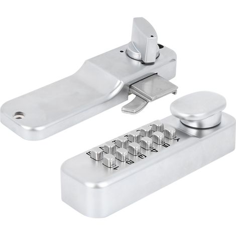 Serrure de sécurité mécanique à code 1-11 chiffres pour porte coulissante, idéale pour cuisine, bureau, balcon, sans clé. (1/5)