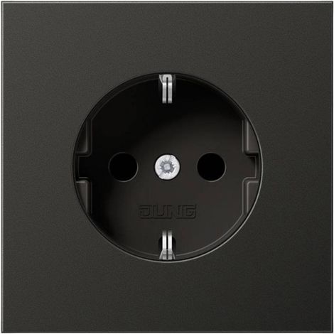 Jung 1 parte Frutto Presa schuko Nero AL1520NAN 1 pz. (1/2)