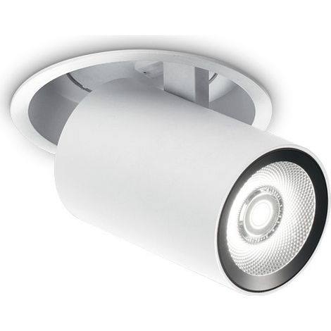 Downlight Empotrable Orientable Blanco, 4000K, 12W