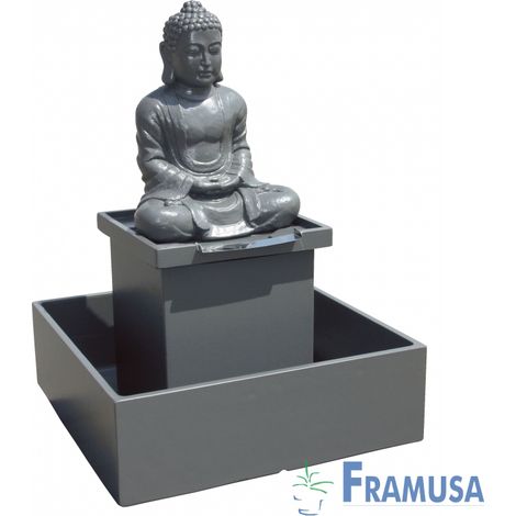 FUENTE DE PIEDRA ARTIFICIAL BUDA  LIVIANA CARBON