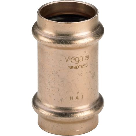 Viega Seapress Muffe 0315, d. 28mm, CuNiFe-Legierung (1/3)