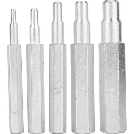 Lot 5 poinçons tube cuivre CT-193 – 1/4″ à 5/8″ – expansion / swaging (1/5)
