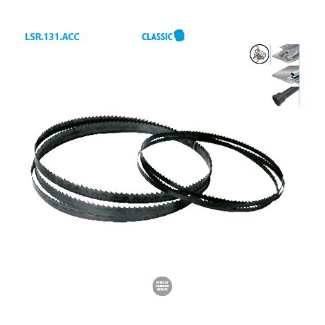 LAME SCIE RUBAN ACIER CARBONE DIM. 6X0,65 14TPI - 13106614 - LEMAN (1/2)