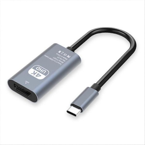 Adaptateur USB-C vers HD 4K 60 Hz (USB 3.1 mâle vers femelle pour ordinateur portable, tablette et TV) (1/5)