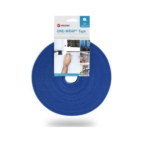 Velcro VELCRO® ONE-WRAP® ruban adhésif bleu 10 mm x 25 m