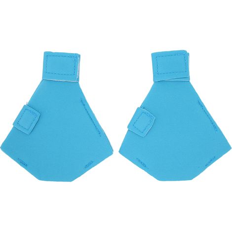 1 paire de chaussons de canard légers et respirants, chaussures de protection fines pour la sauvagine, bleu d'oie M (1/5)