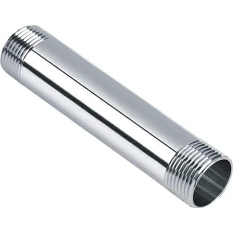 1 pièce de raccords de tuyau en acier inoxydable, raccord de tuyau fileté mâle pour tuyau d'air, tuyau d'eau, tuyau de carburant (DN25 1" 200 mm) (1/5)